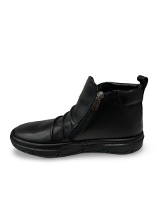 Ghete damă negru Larisa | piele naturală - Img 4