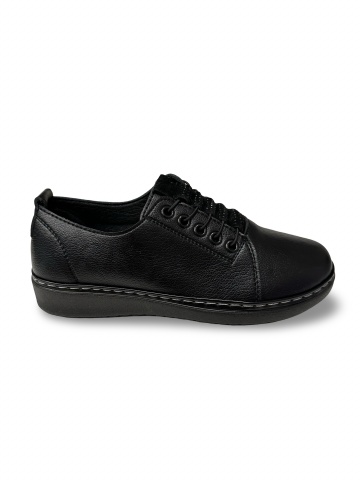 Pantofi damă casual negru Nicolle - Img 1
