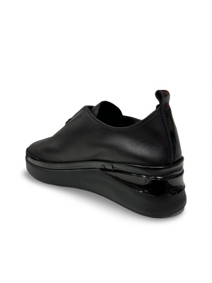 Pantofi damă negri Luna | Piele naturală - Img 4