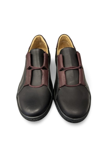 Pantofi damă negru Doina | Piele naturală - Img 6