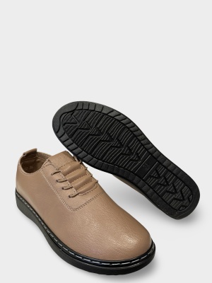 Pantofi damă casual beige Marta - Img 4