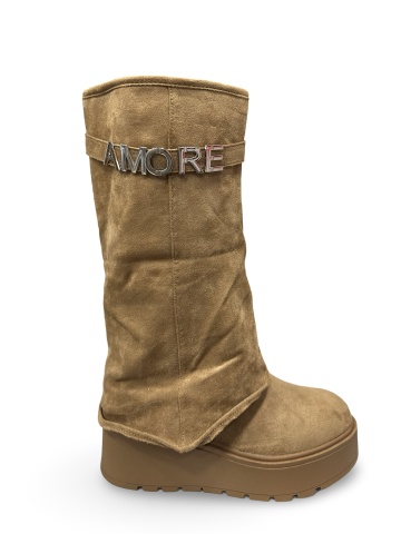 Cizme damă beige Ella - Img 2