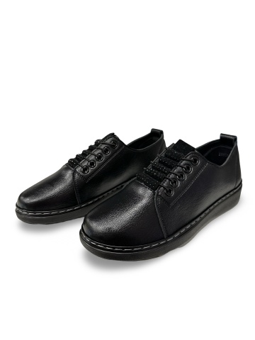 Pantofi damă casual negru Nicolle - Img 4