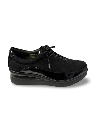 Pantofi damă casual negru Simona - Img 1