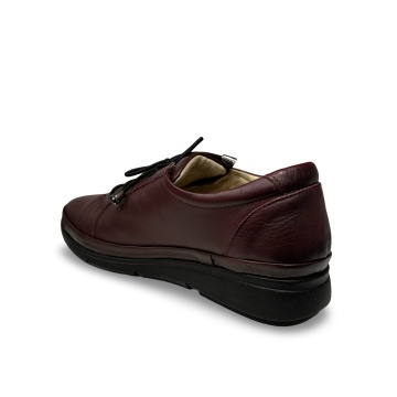 Pantofi damă vișinii Cleo | Piele naturală - Img 4