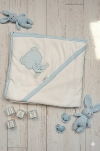 Baby peskir plavi meda