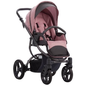 BEBETTO HOLLAND NEW KOLICA ZA BEBE SET 2U1 SIVI RAM 03 - Img 4