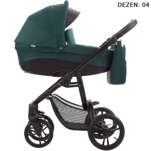 BEBETTO HOLLAND NEW KOLICA ZA BEBE SET 3U1 CRNI RAM 04