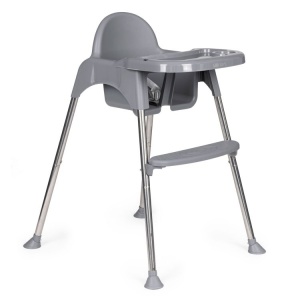 HRANILICA ZA BEBE 2U1 SA POSTOLJEM I POJASEVIMA GRAY ECOTOYS - Img 2