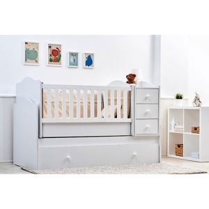 ''NOVA'' 5u1 krevetac za bebe beli - Img 3