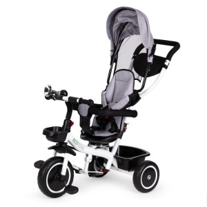 TRICIKL SA ROTIRAJUĆIM SEDIŠTEM 360 GRAY ECOTOYS - Img 2