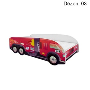 KREVET ZA DECU ACMA KAMION 140X70 03