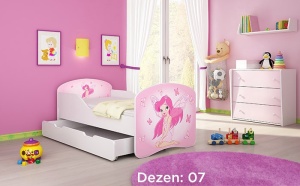 KREVET ZA DECU SA DODATNOM FIOKOM 160X80 ACMA 1 07