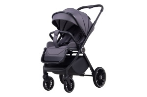 LA MAMA ALVI kolica za bebe 3u1 - gray - Img 2