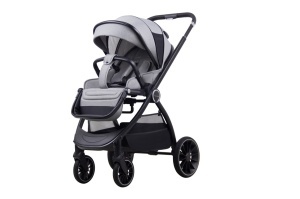 LA MAMA TRIO kolica za bebe 3u1 - gray - Img 3