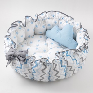 SOFT BABY PODLOGA ZA IGRU WHITE - BLUE - Img 4