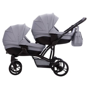 BEBETTO 42 PRO KOLICA ZA BLIZANCE SET 3U1 CRNI RAM - Img 2