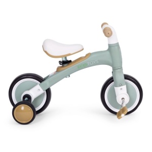 Ecotoys balans bicikl sa pedalama i pomoćnim točkovima 3u1 green - Img 4