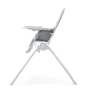 KINDERKRAFT STOLICA ZA HRANJENJE BINCI LIGHT GREY - Img 2