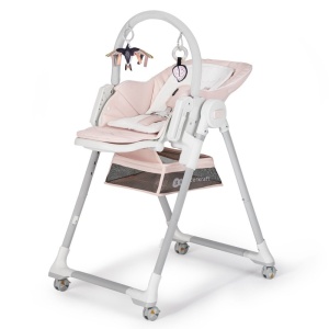 KINDERKRAFT STOLICA ZA HRANJENJE LASTREE PINK - Img 3