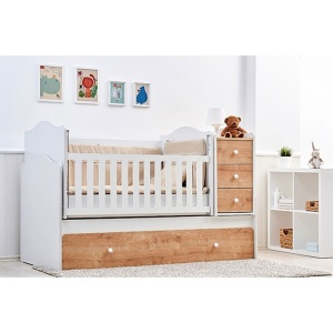 ''NOVA'' 5u1 krevetac za bebe bež-beli - Img 4