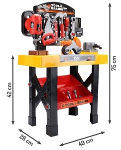 Velika radionica Tool & Brains, 39 delova ECOTOYS - Img 4
