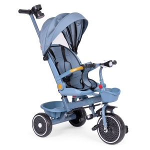 2u1 tricikl sa rotirajućim sedištem i sklopivom tendom Blue, ECOTOYS - Img 2
