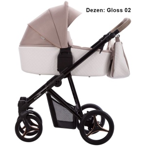 BEBETTO FLAVIO GLOSSY KOLICA ZA BEBE SET 3U1