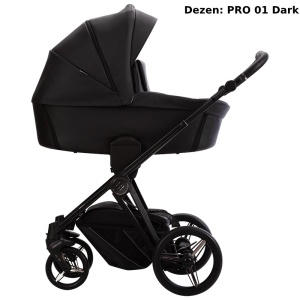 BEBETTO MONTI PRO KOLICA ZA BEBE SET 2U1 pro 01 dark