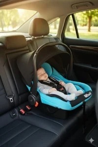 Bebi nosiljka Bebek 0-13 kg Plava - Img 4