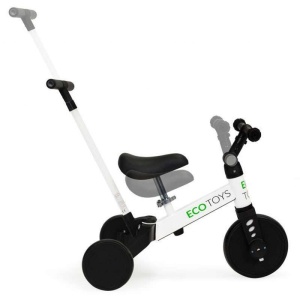 ECO TOYS TRICIKL 2U1 WHITE - Img 4