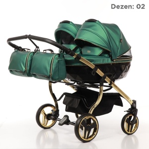 KOLICA ZA BLIZANCE JUNAMA FLUO LINE DUO SET 3U1 02