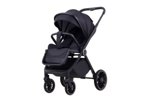 LA MAMA ALVI kolica za bebe 3u1 - black - Img 2