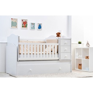 ''NOVA'' 5u1 krevetac za bebe beli - Img 4