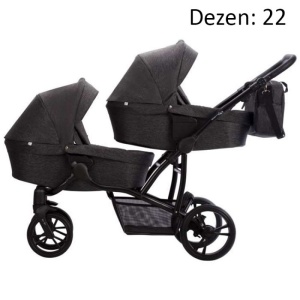 BEBETTO 42 NEW KOLICA ZA BLIZANCE SET 2U1 22