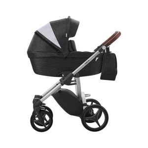 Bebetto Luca 2018 kolica za bebe set 3u1 sivi ram - Img 3