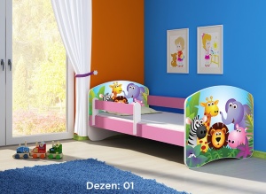 Krevet za decu PINK 180x80 cm acma 2 01