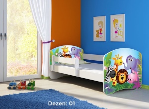 KREVET ZA DECU WHITE 140X70 ACMA 2