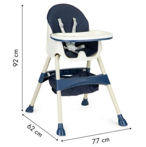 STOLICA ZA HRANJENJE 2U1 ECOTOYS BLUE - Img 4