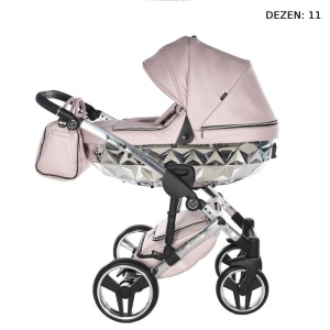 JUNAMA FLUO LINE V3 KOLICA ZA BEBE SET 2U1 11