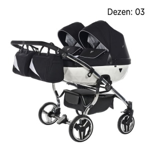 KOLICA ZA BLIZANCE JUNAMA DIAMOND S-LINE V2 DUO SET 2U1 04