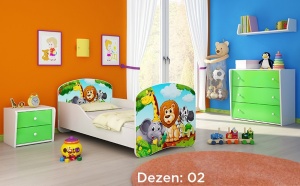 KREVET ZA DECU 180X80 CM ACMA 1 - Img 2