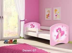 KREVET ZA DECU WHITE 140X70 ACMA 2 07