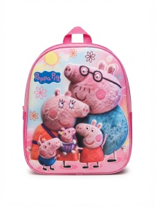 PePa prase 3D roze ranac