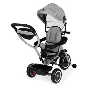 2u1 tricikl sa rotirajućim sedištem i sklopivom tendom Gray, ECOTOYS - Img 2