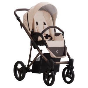 BEBETTO FLAVIO CHOCO PRO KOLICA ZA BEBE SET 3U1 12/BRM - Img 3