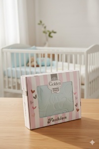 Ćebe golden roze 120cm * 90cm Ambasador - Img 2