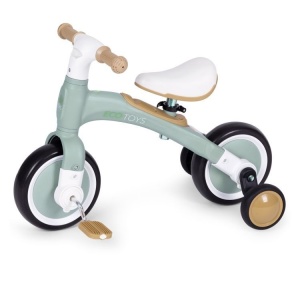 Ecotoys balans bicikl sa pedalama i pomoćnim točkovima 3u1 green - Img 2