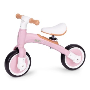 Ecotoys balans bicikl sa pedalama i pomoćnim točkovima 3u1 pink - Img 4