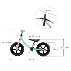 KINDERKRAFT BICIKL GURALICA 2 WAY NEXT CANDY MINT - Img 3